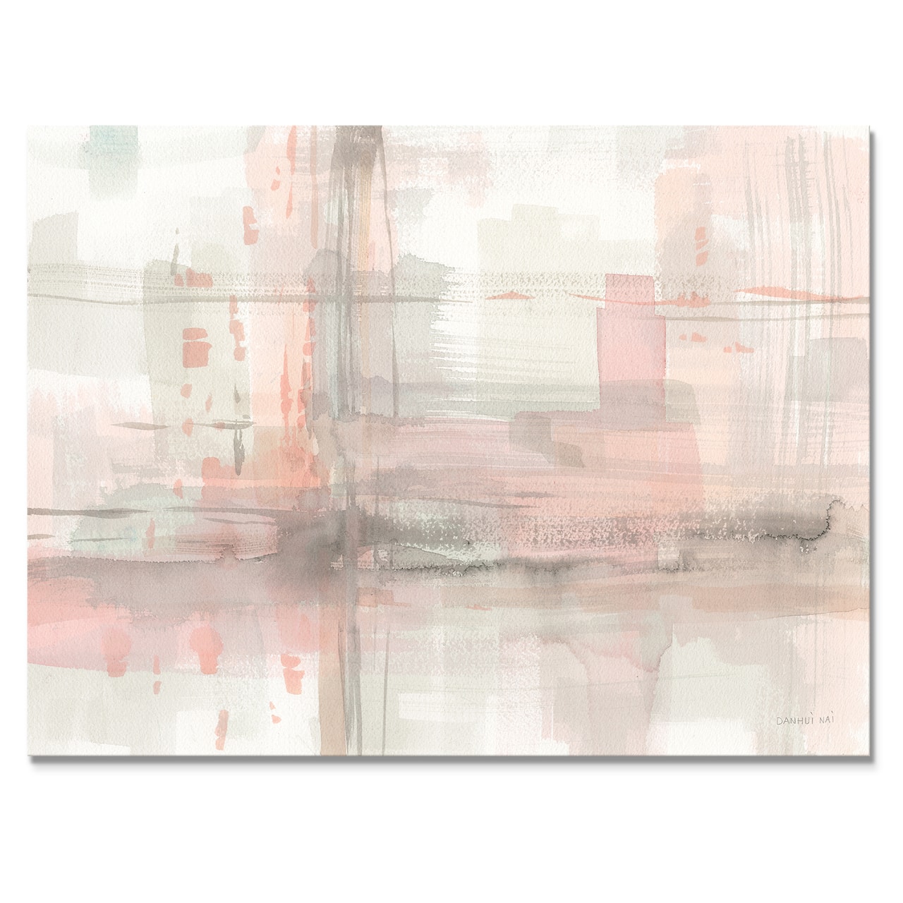 Designart - RW Intersect I - Modern Canvas Wall Art